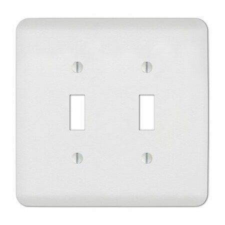 Westek 2T Paintable Wall Plate 635TTW